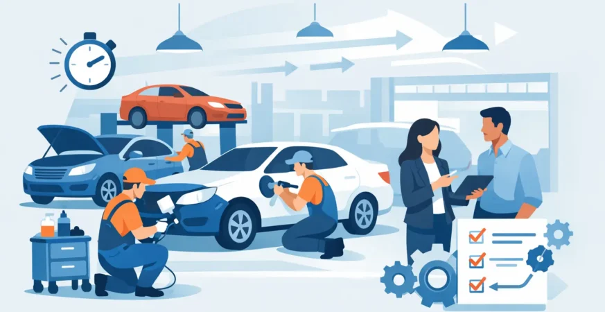 How to Improve Collision Repair Throughput