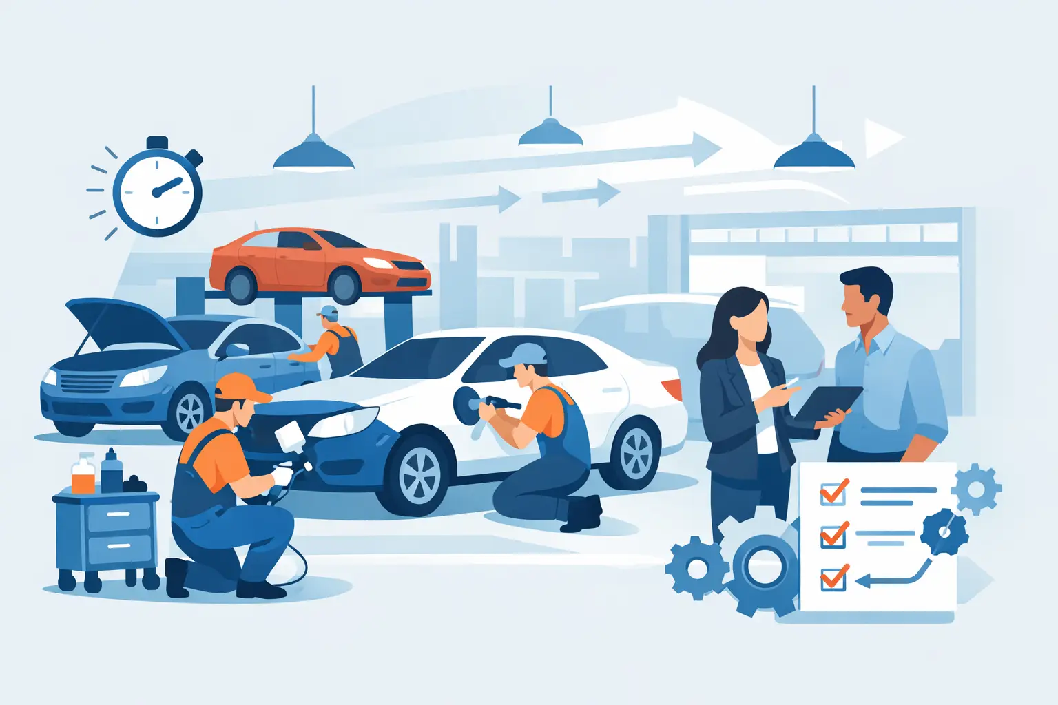 How to Improve Collision Repair Throughput