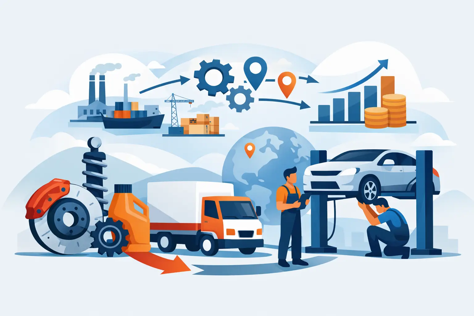 Aftermarket Parts Supply Chain and Shop Margins