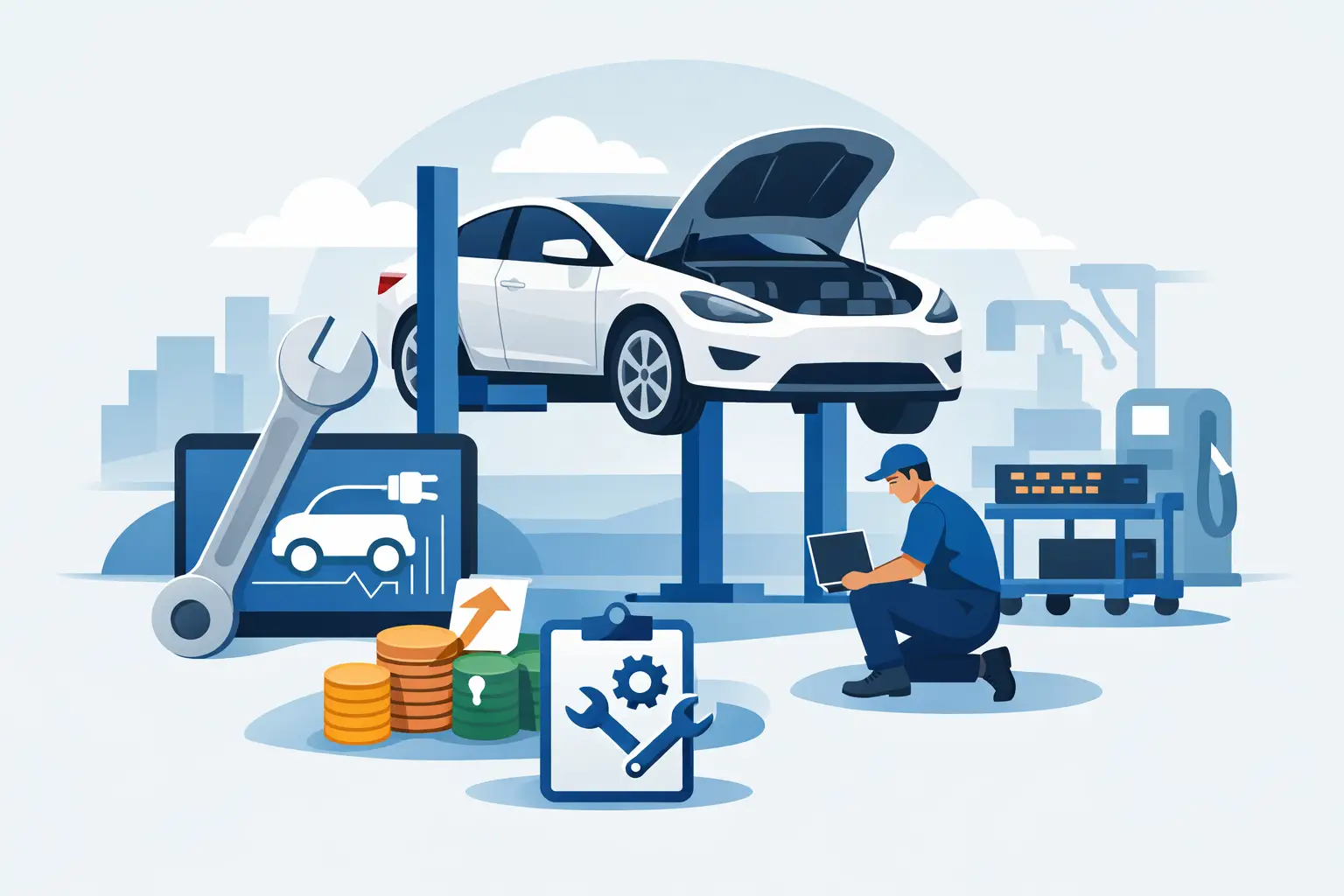 EV Repair Costs: What Drives the Shop Burden