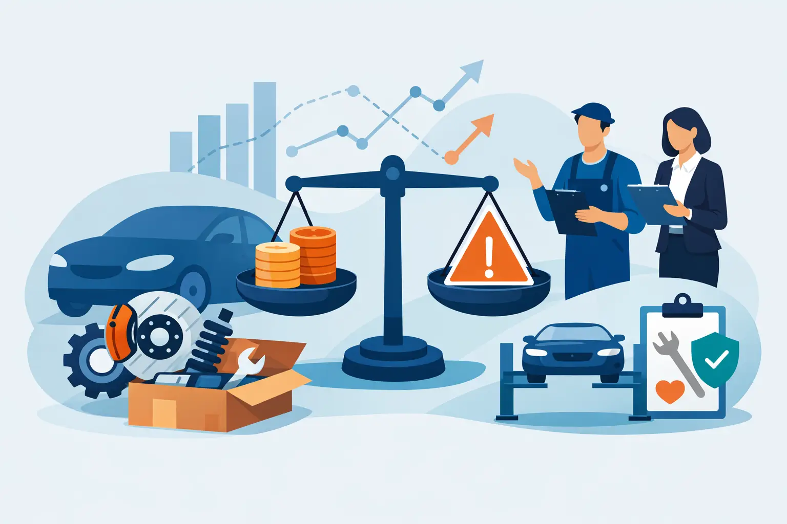 OEM Parts Comparison: Cost, Risk and Repair Outcomes