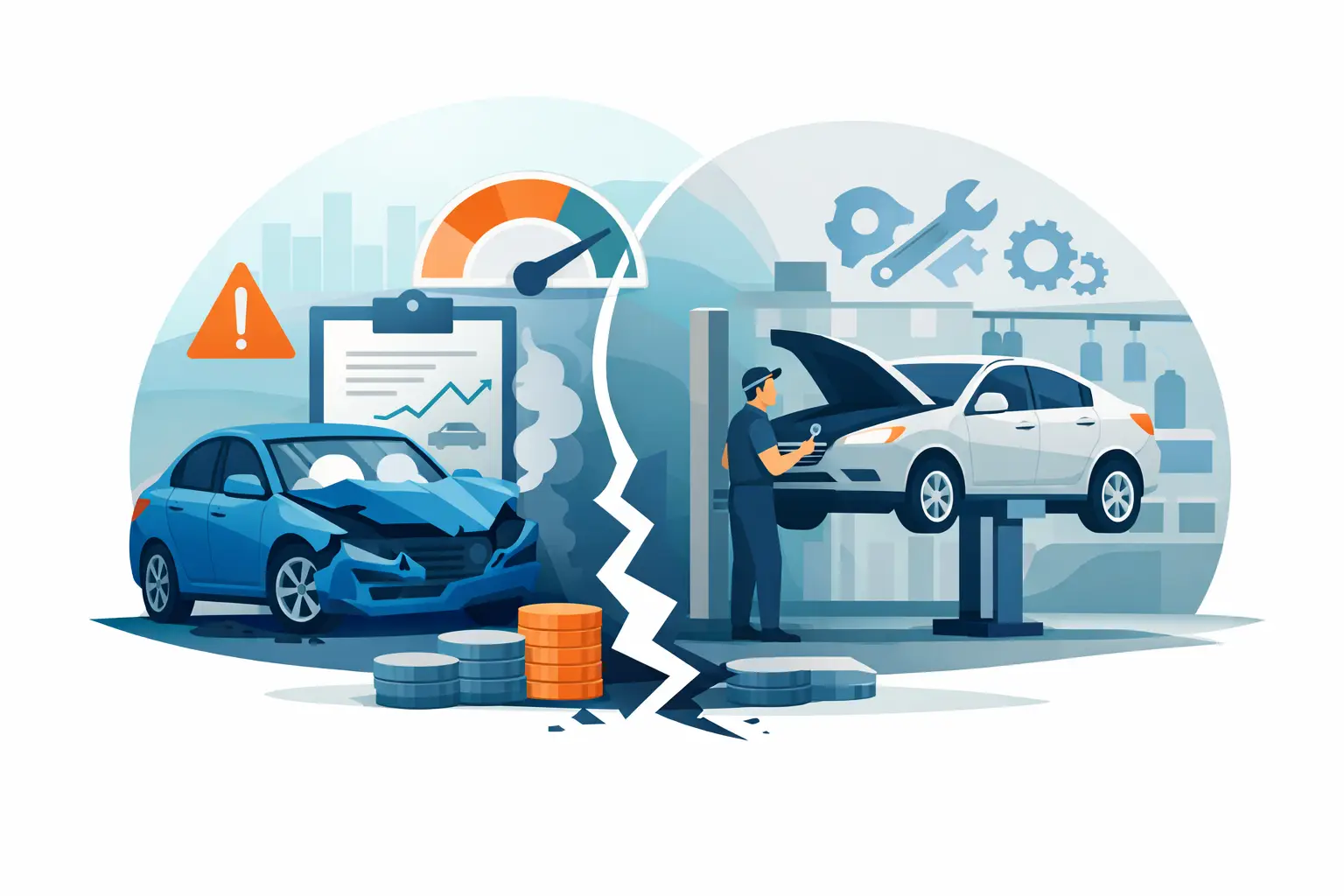 Total Loss Thresholds and Repair Capacity