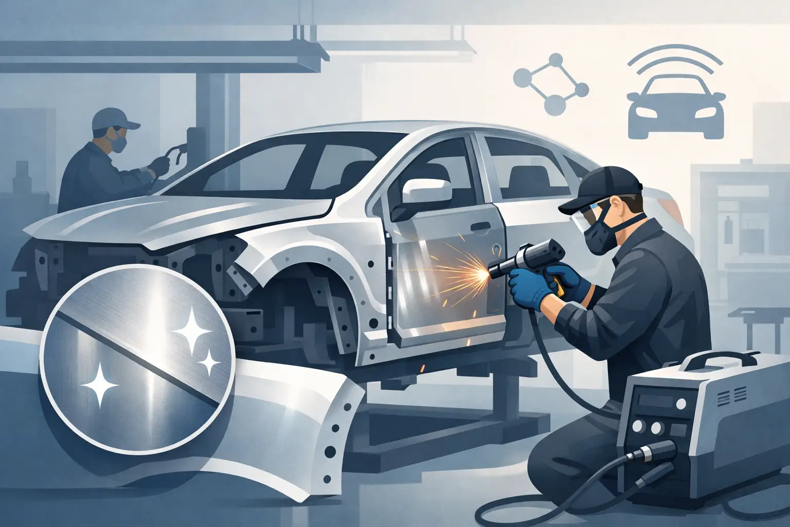Guide to Aluminum Body Repair for Collision Shops