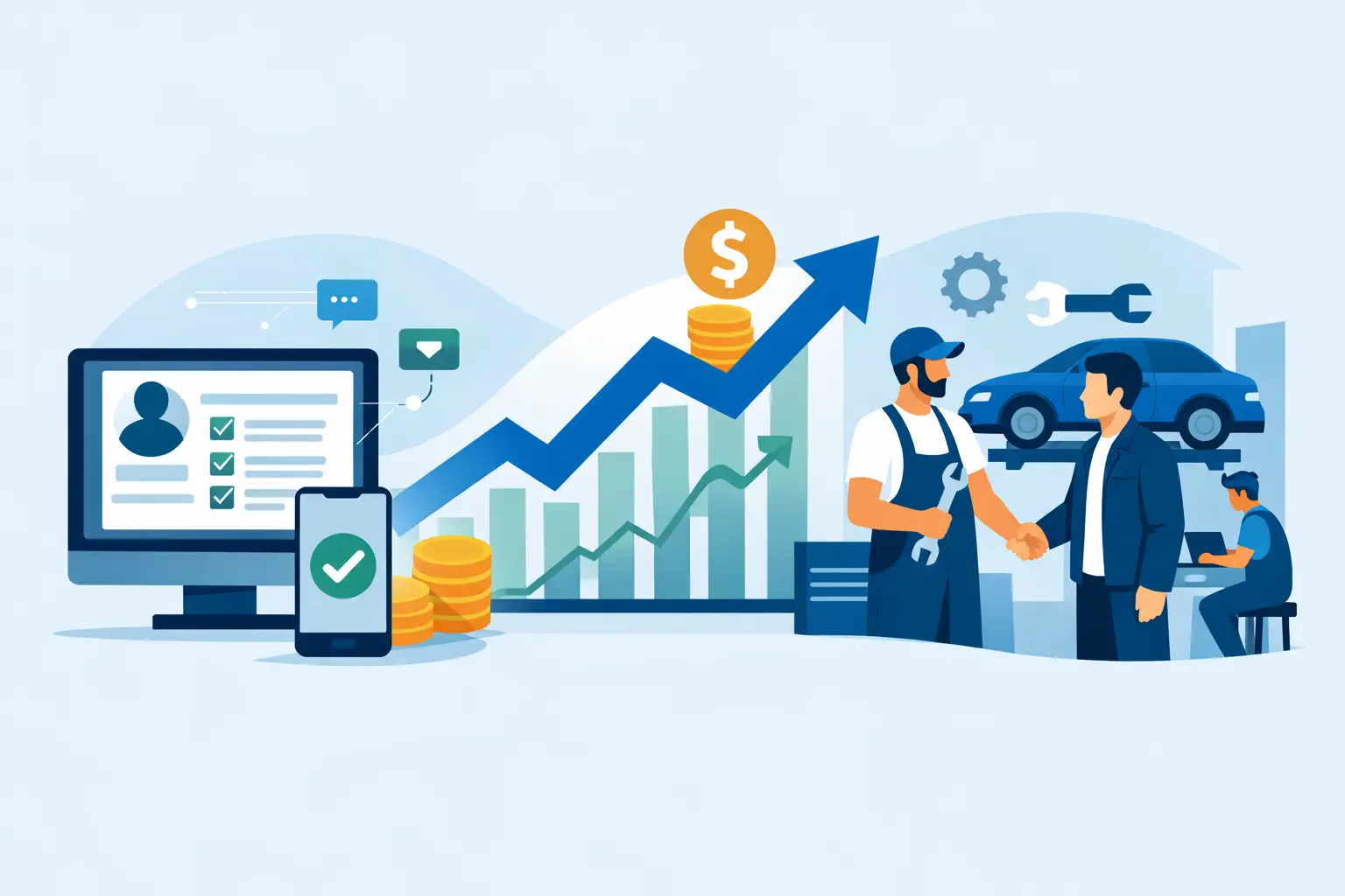 How a Shop CRM Turns Follow-Up Into Repair Revenue