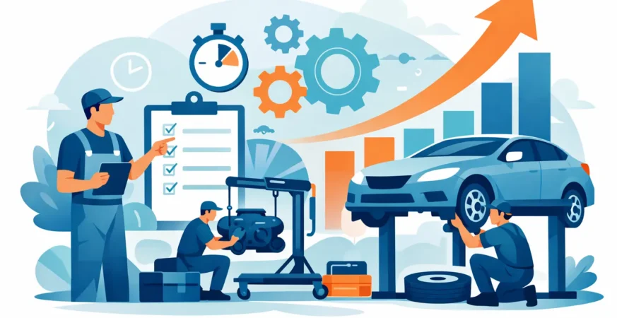 Improving Shop Utilization Rates in Repair
