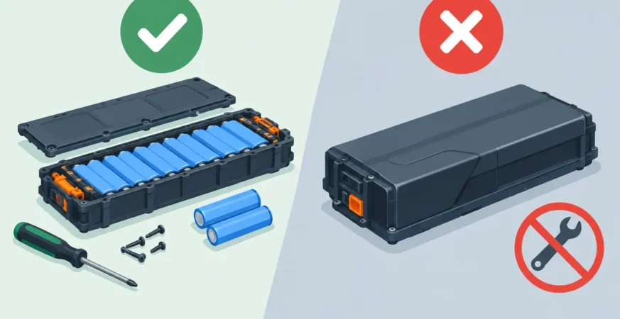 Repairable Versus Nonrepairable Battery Packs