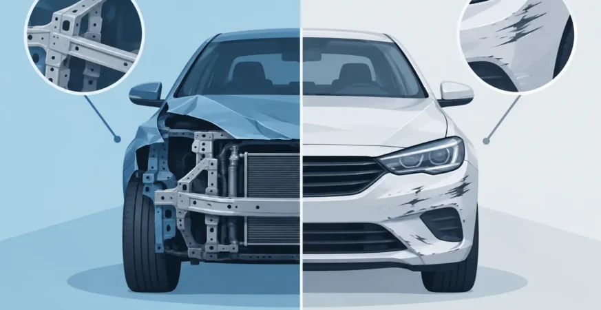 Structural Versus Cosmetic Damage in Collision Repair