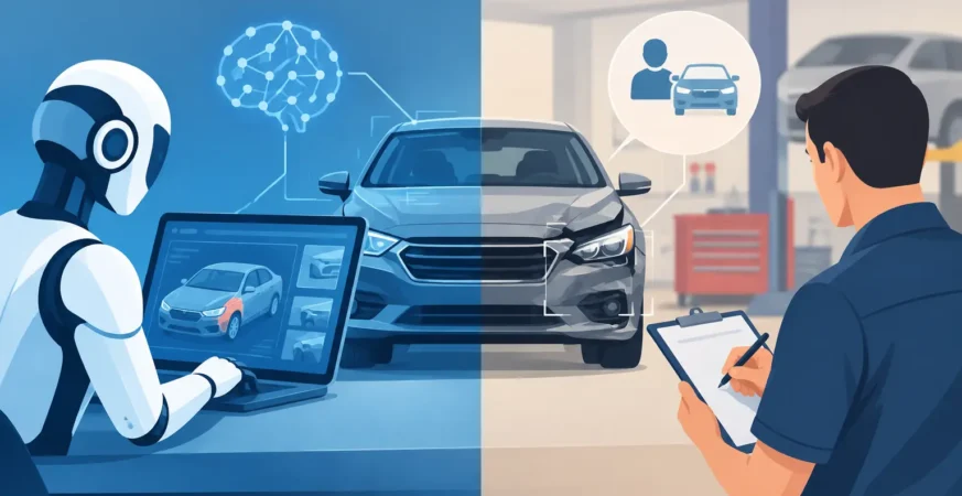 AI Versus Human Estimating in Collision Repair