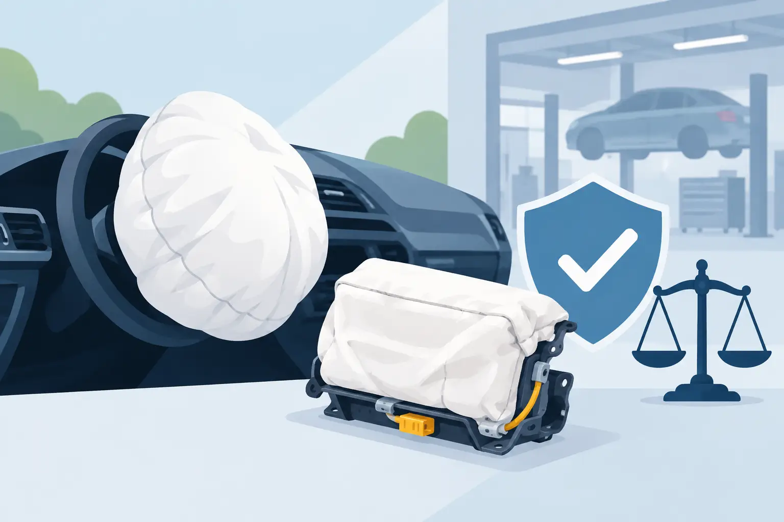 Are Used Airbags Legal for Collision Repairs?