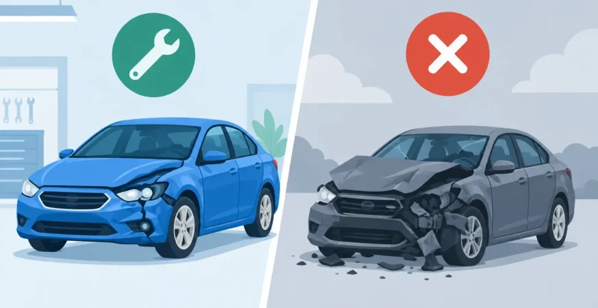 Repairable Versus Total Loss in Claims